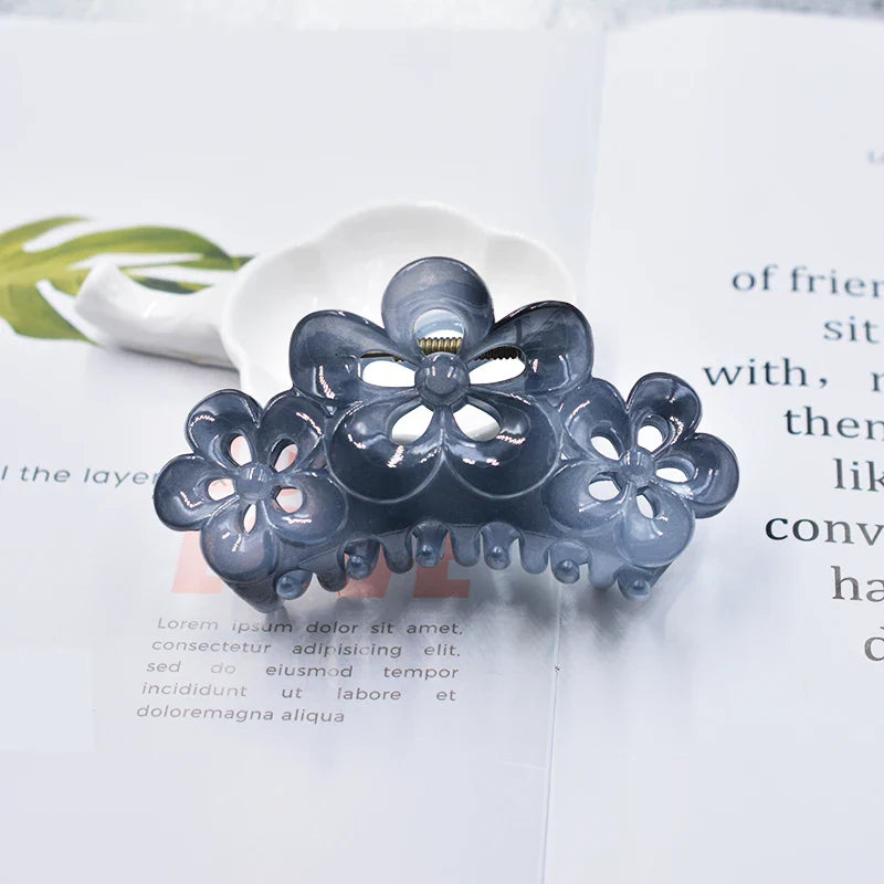 Elegant Vintage Hair Clips - Solid Crab Claw Hair Accessories