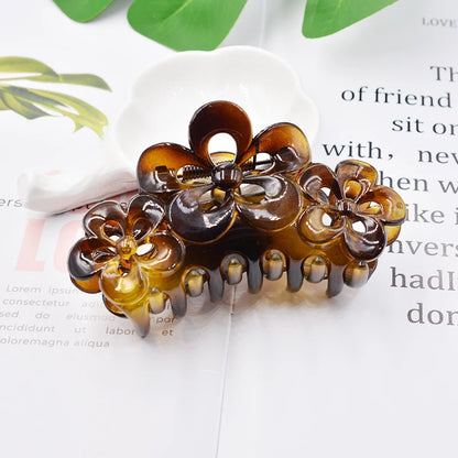 Elegant Vintage Hair Clips - Solid Crab Claw Hair Accessories
