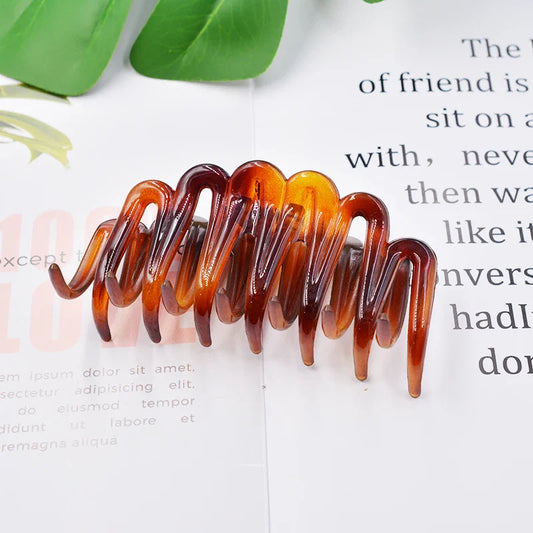 Elegant Vintage Hair Clips - Solid Crab Claw Hair Accessories