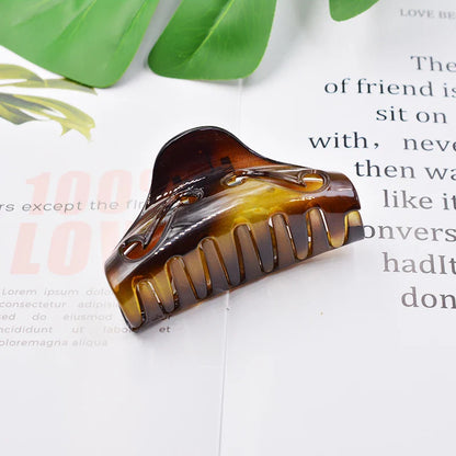 Elegant Vintage Hair Clips - Solid Crab Claw Hair Accessories