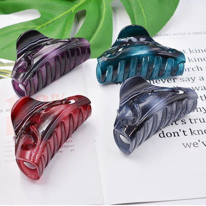 Elegant Vintage Hair Clips - Solid Crab Claw Hair Accessories